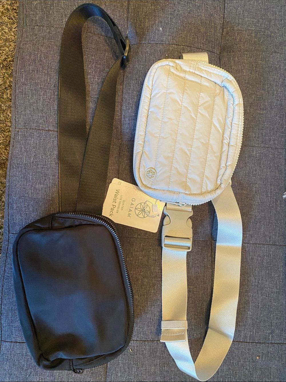 2 small crossbody bags